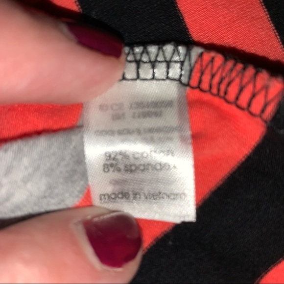 Lane Bryant Racerback Tank multicolor Stripe Size 22/24 - Picture 6 of 6